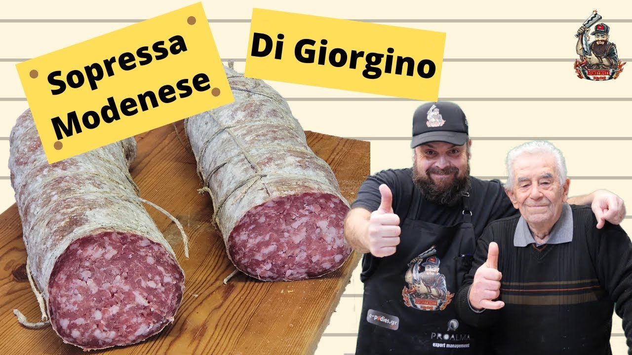 Soppressa Modenese fatta in casa