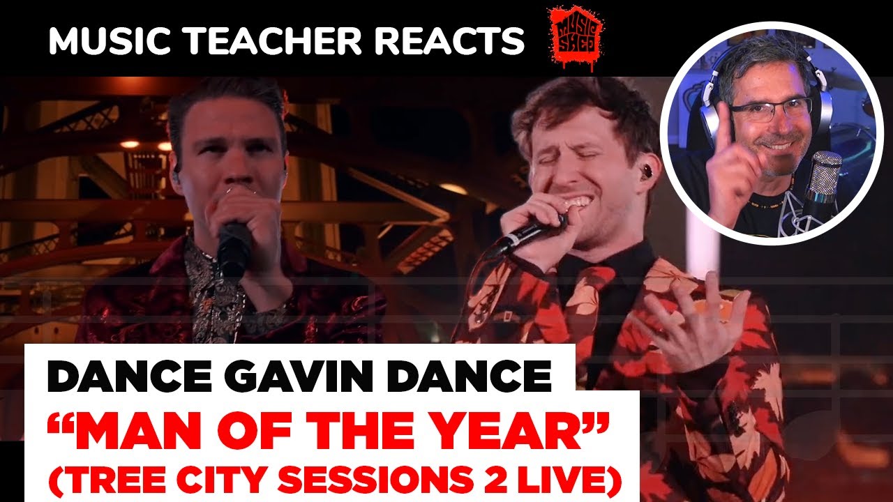 Music Teacher REACTS TO Dance Gavin Dance 