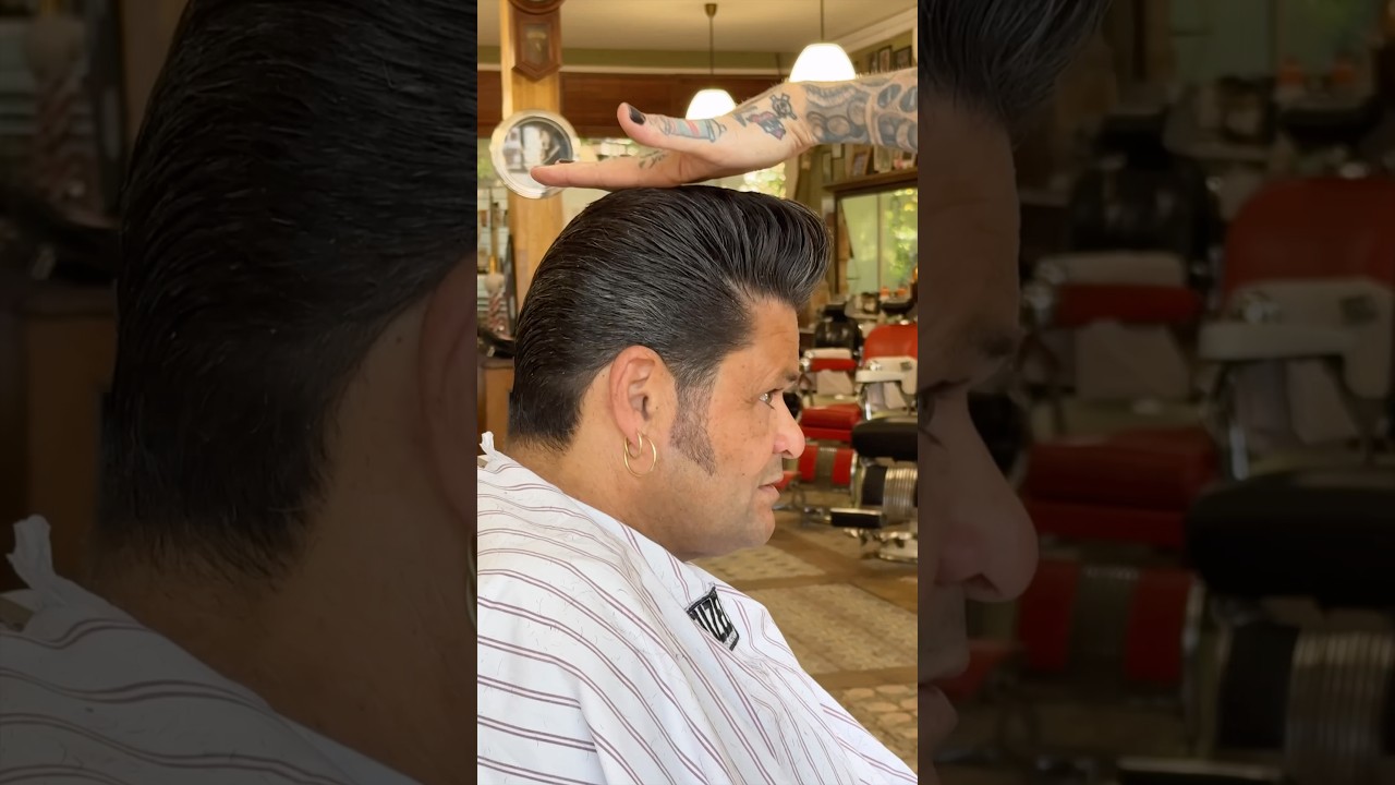 Long Live The Pompadour - Haircut by The Bloody Butcher at Schorem