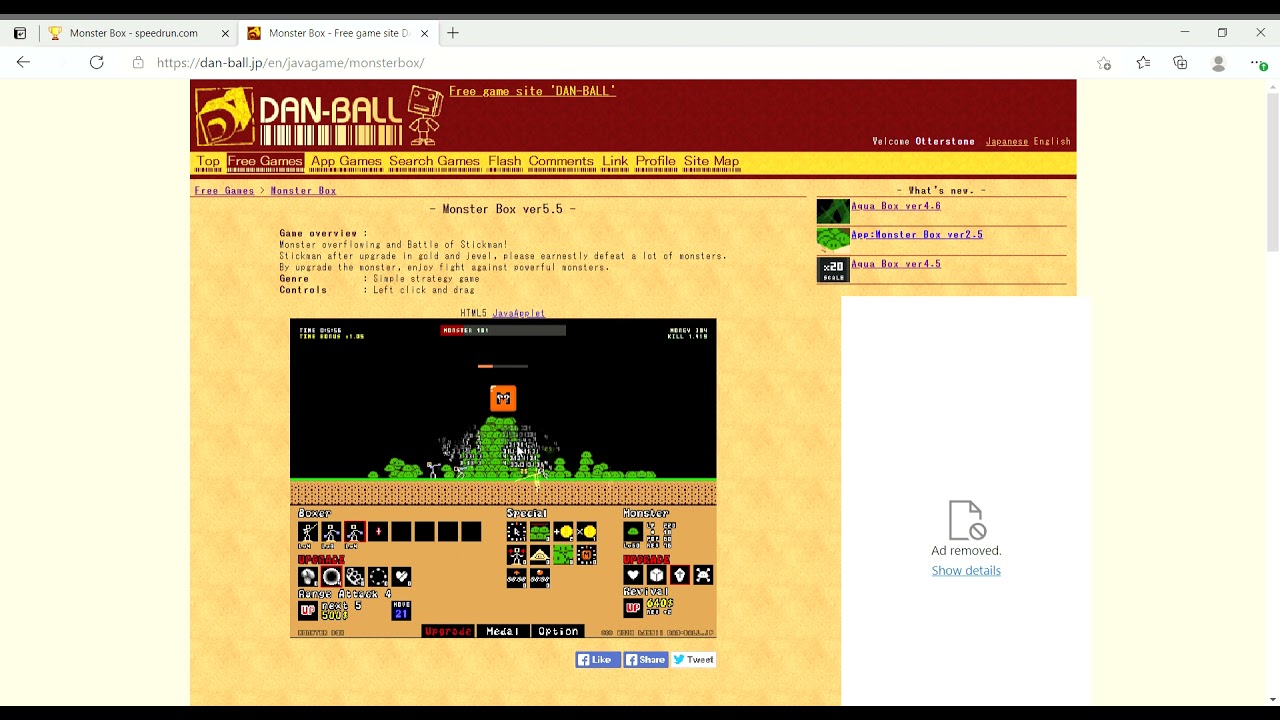 Monster Box 7 Medals In 9:56