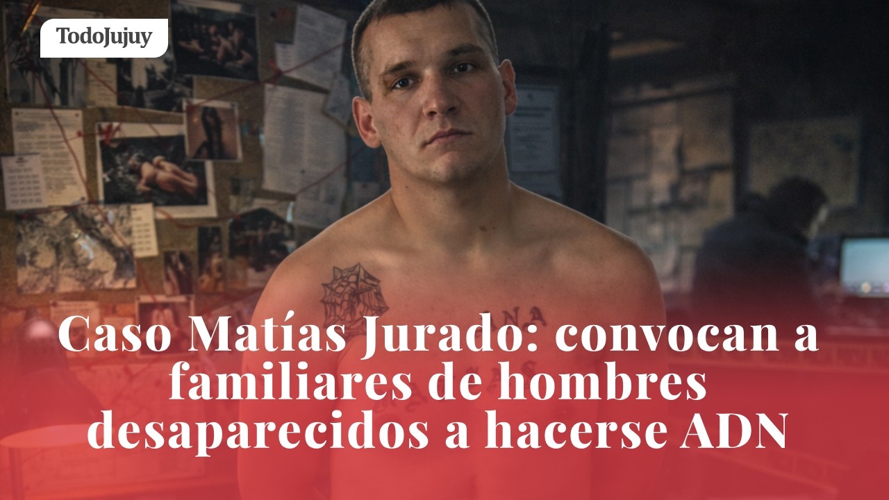 Caso Matías Jurado: convocan a familiares de hombres desaparecidos a hacerse ADN
