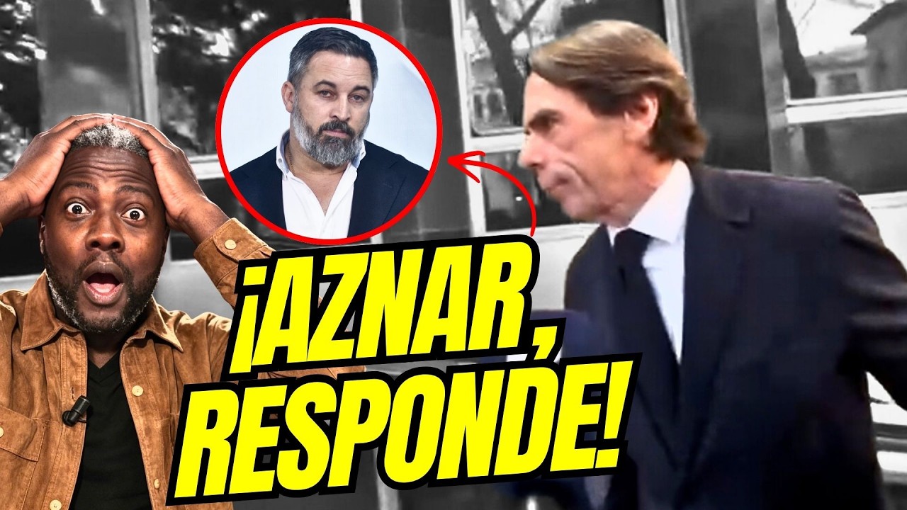 💥 NDONGO pide a AZNAR que rectifique sobre lo que dijo de ABASCAL y la reacción es un poema