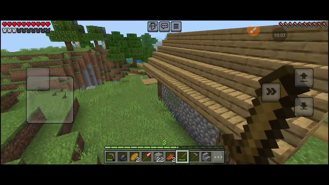 Minecraft trial jogando