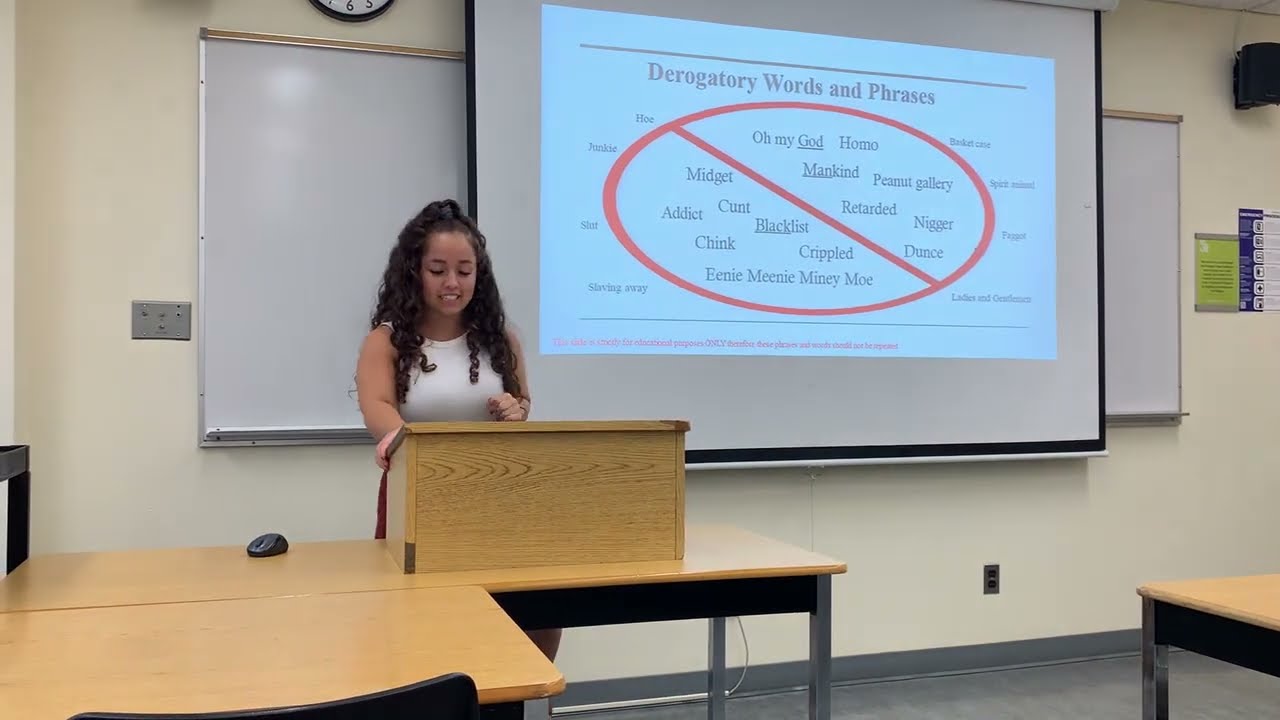 Persuasive Speech Example for College Students: The Sustainability of Inclusive Language