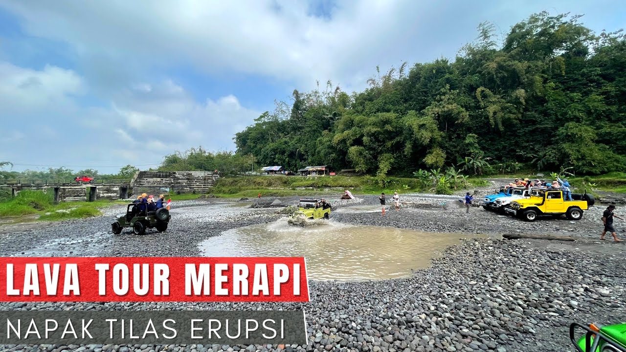Napak Tilas ERUPSI MERAPI 2010 di KALI GENDOL - LAVA Tour Gunung Merapi