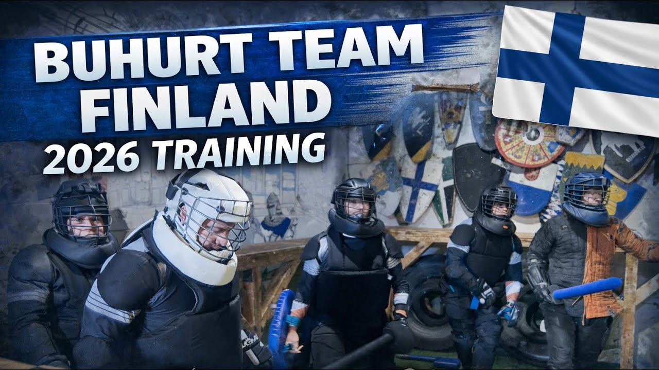 Finnish National Buhurt Team Training