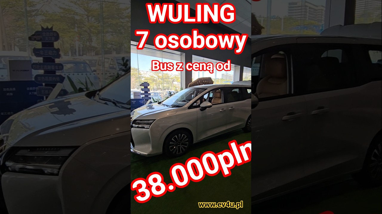 wuling w jednej budzie spaliniak hybryda i elektryk manual i automat 7 osobowy