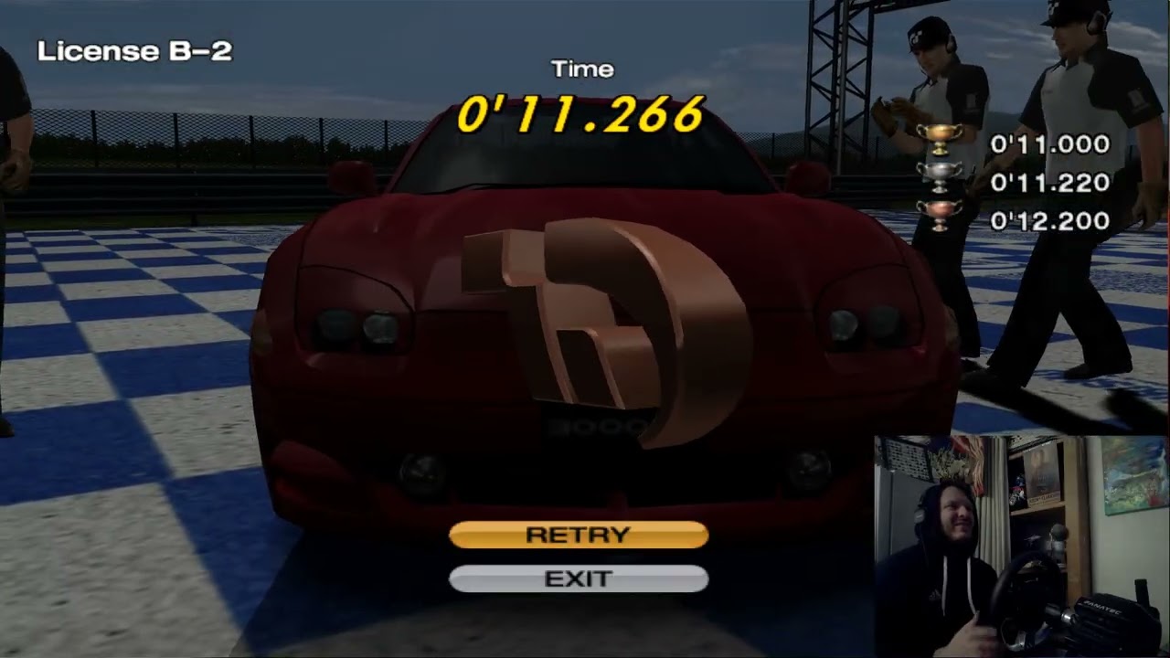 gt4 spec II 1.10 new career B licenses all gold