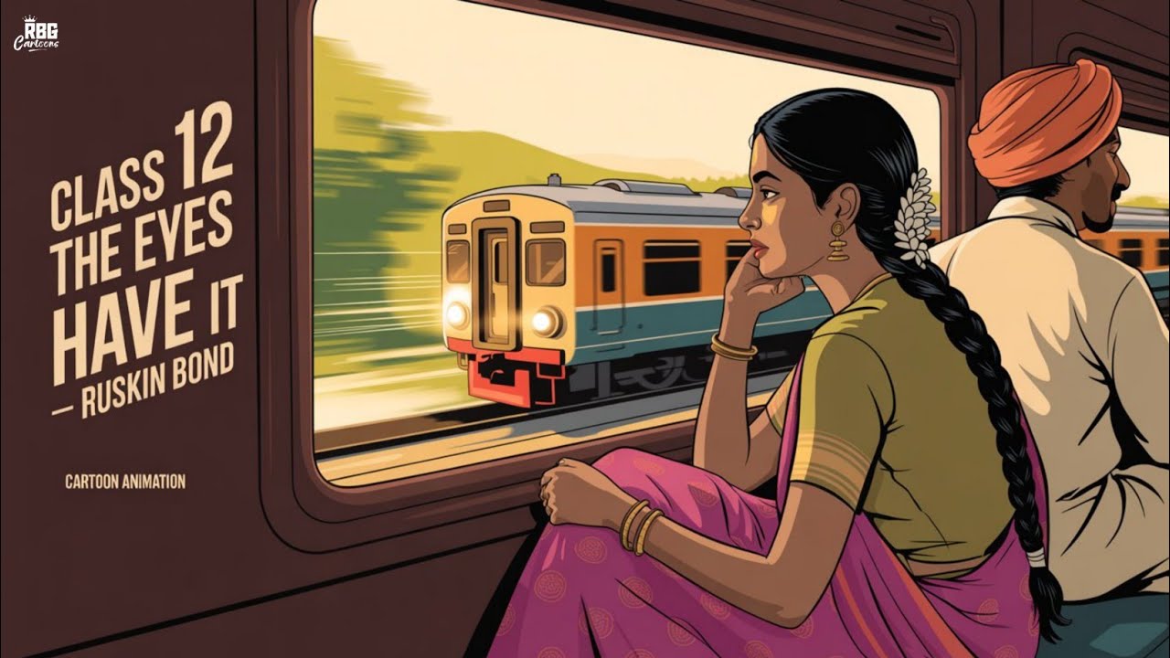 The Eyes Have It | Ruskin Bond | Class 12 Mindscapes | Bangla Cartoon Animation