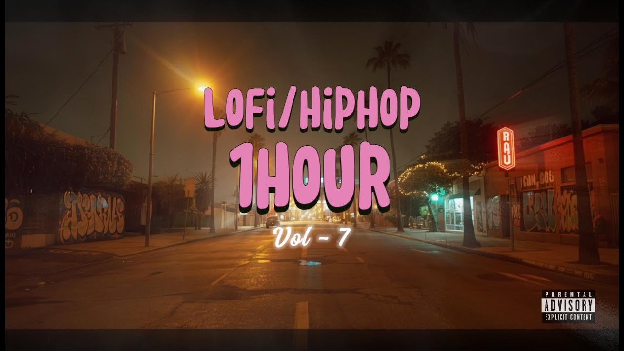 Lofi Hip Hop 1 Hour/ Vol 7 (Old School Rap Us, Lofi, )