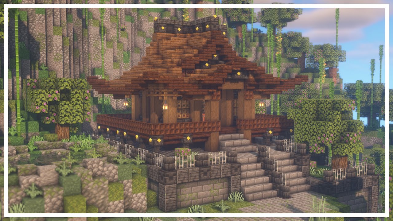 Building a Japanese Temple | Minecraft Tutorial