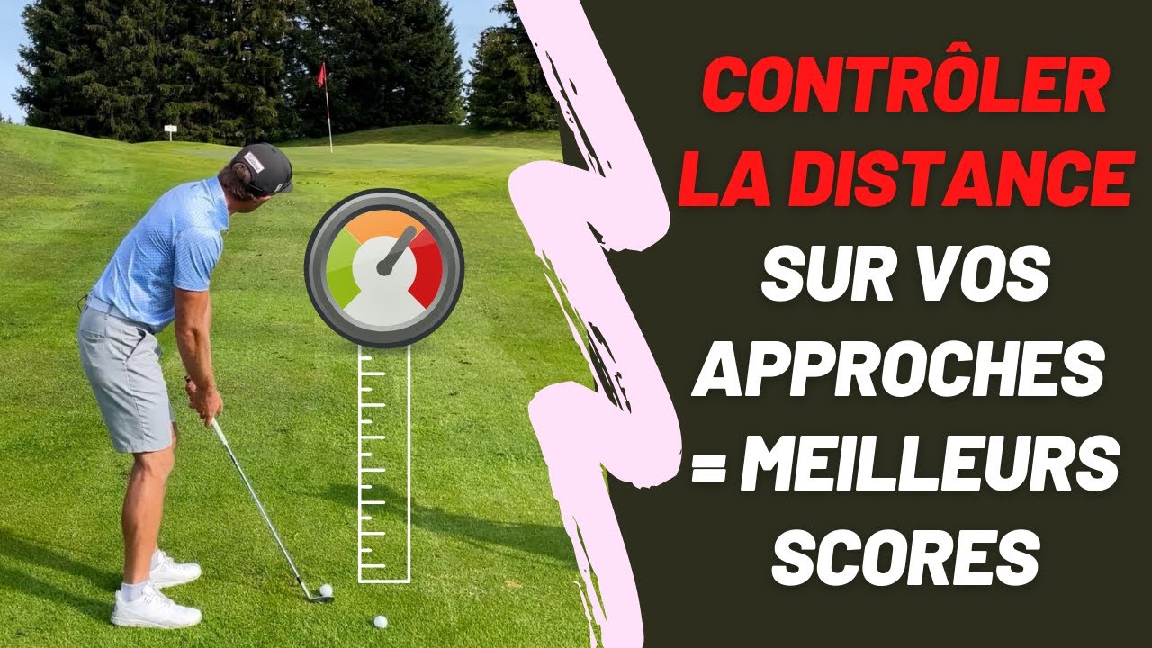 Contrôler facilement la distance sur les approches au golf. Ce n'est pas ce que vous croyez !