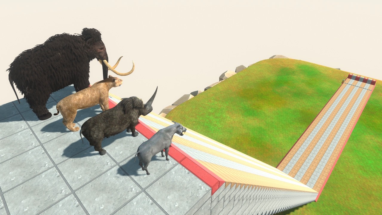 Slide Race - Animal Revolt Battle Simulator