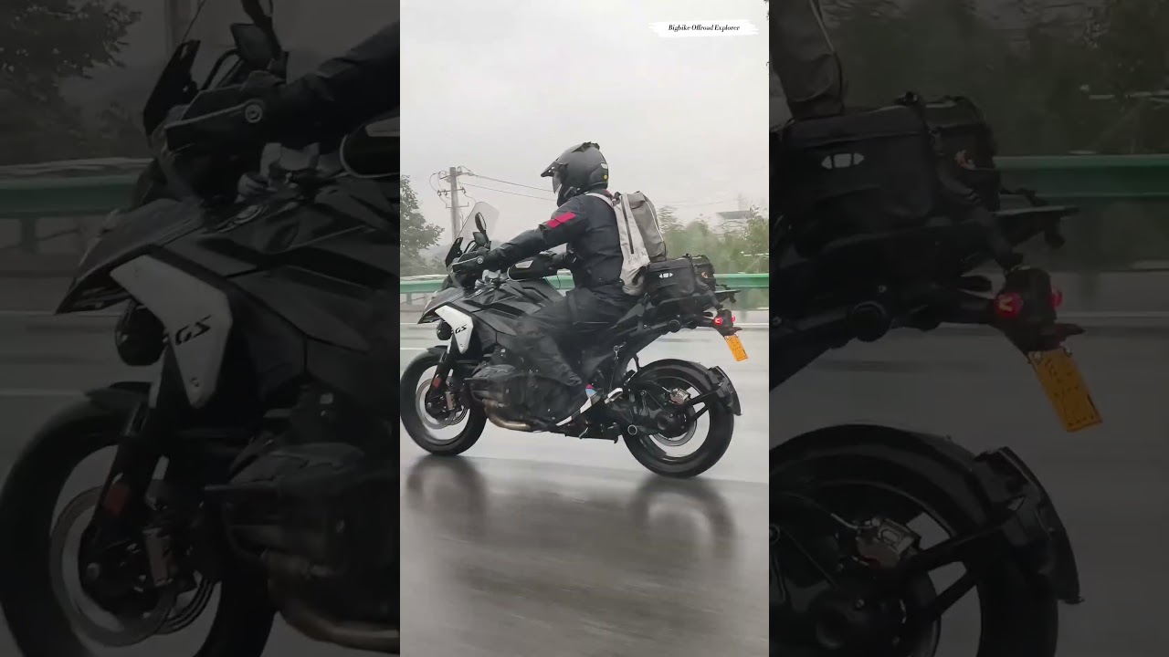 Rain + Highway + R1300GS, ADV Riders Look Too Cool 