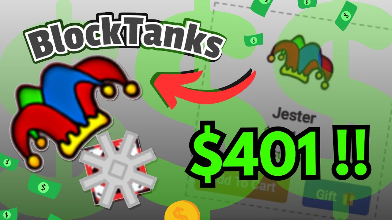 Buying the MOST EXPENSIVE skin in Blocktanks!