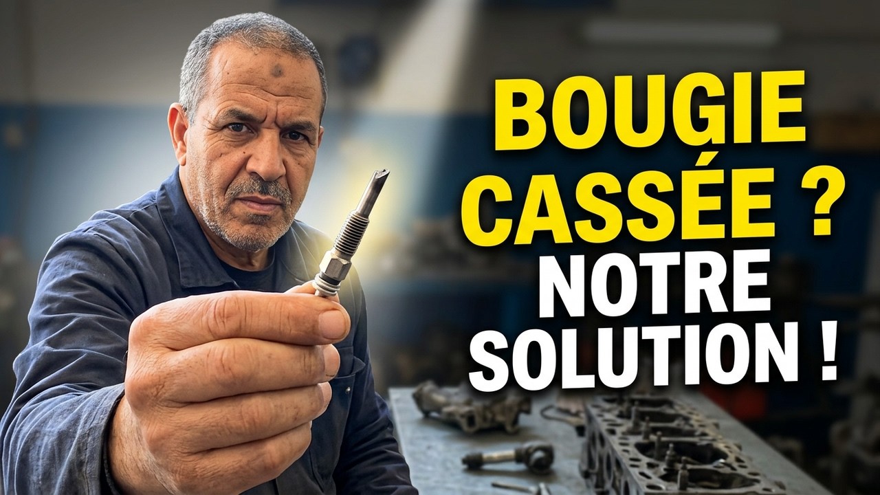 Si la bougie de chauffage et casse  que dois je faire  -  en francai