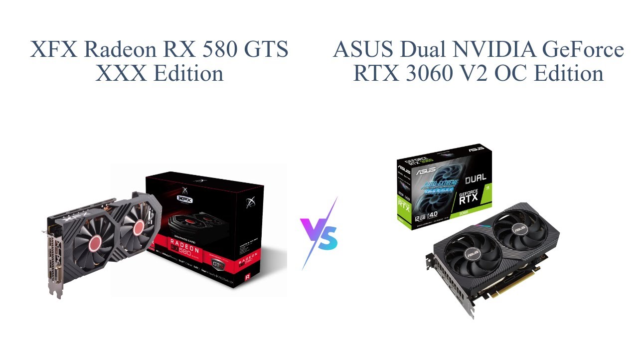 RX 580 vs RTX 3060 V2 🎮 Gaming Graphics Card Comparison!