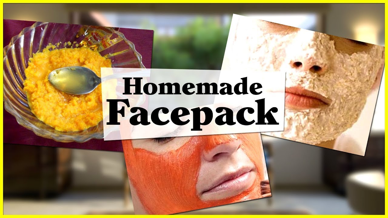 घरेलू फेस पैक से पाएं ग्लोइंग स्किन | Natural Homemade Face Packs For Instant Glow