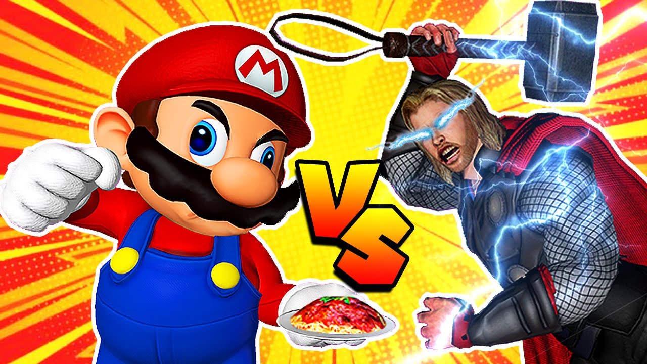Mario VS Thor: Spaghetti and Thunder