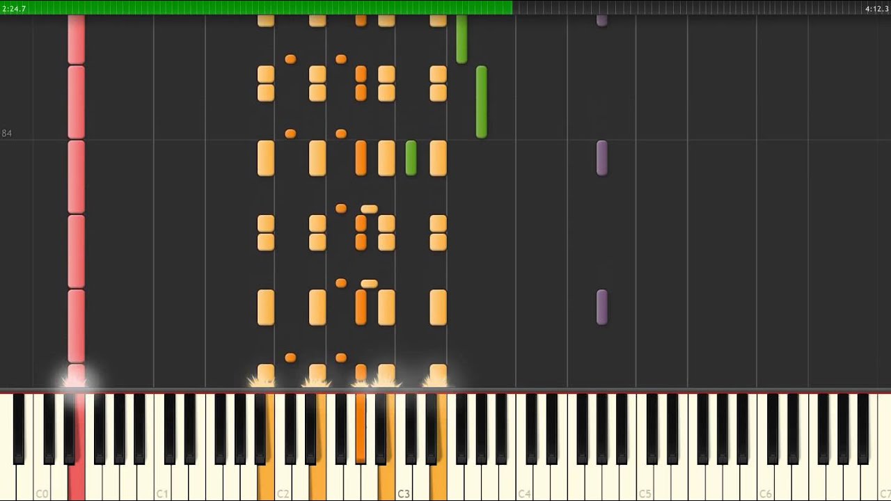 Radio Video — System Of A Down, How To Play on Piano  Synthesia Tutorial