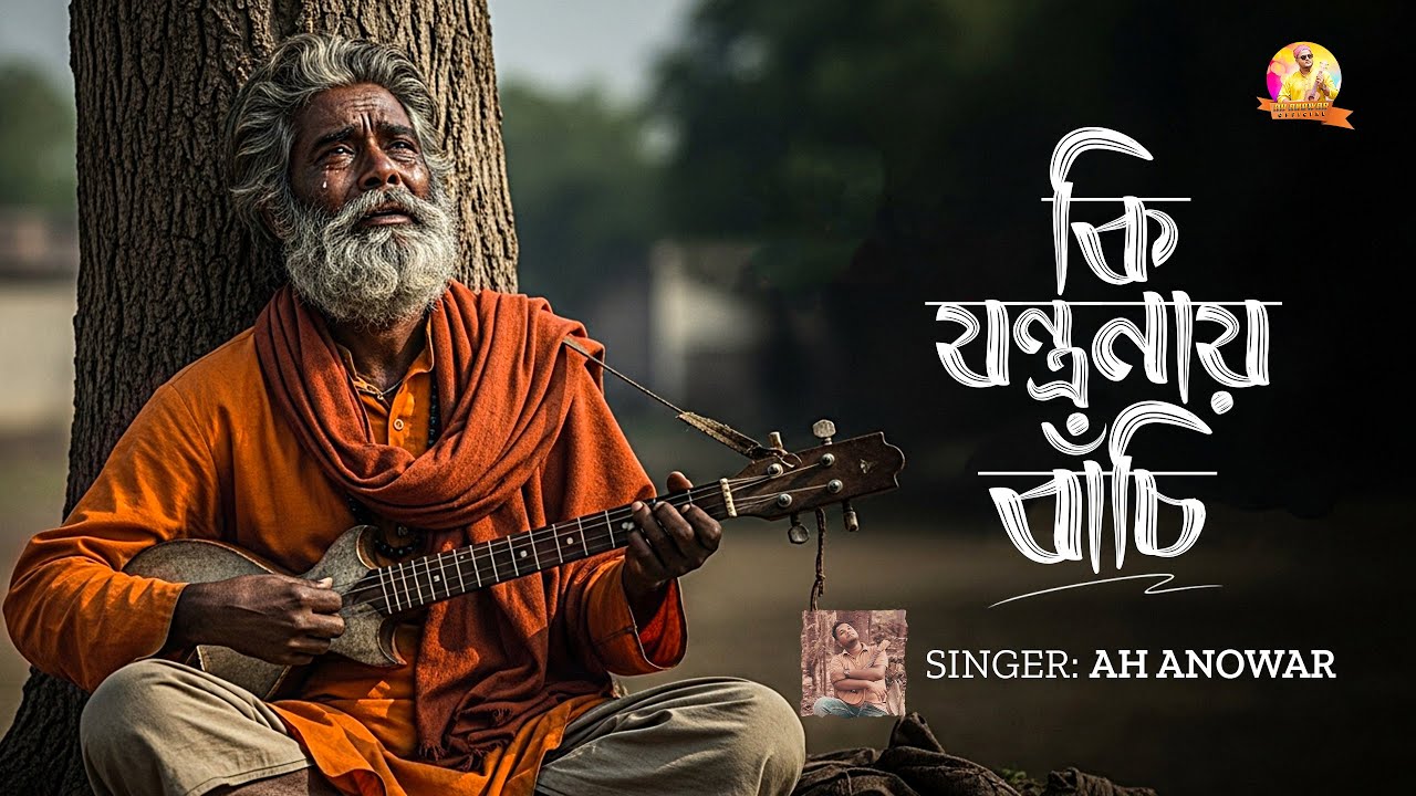 কি যন্ত্রনায় বাঁচি। Ki Zontronai Bachi।Ah Anowar।Bangla New Sad Song 2025।AH ANOWAR OFFICIAL