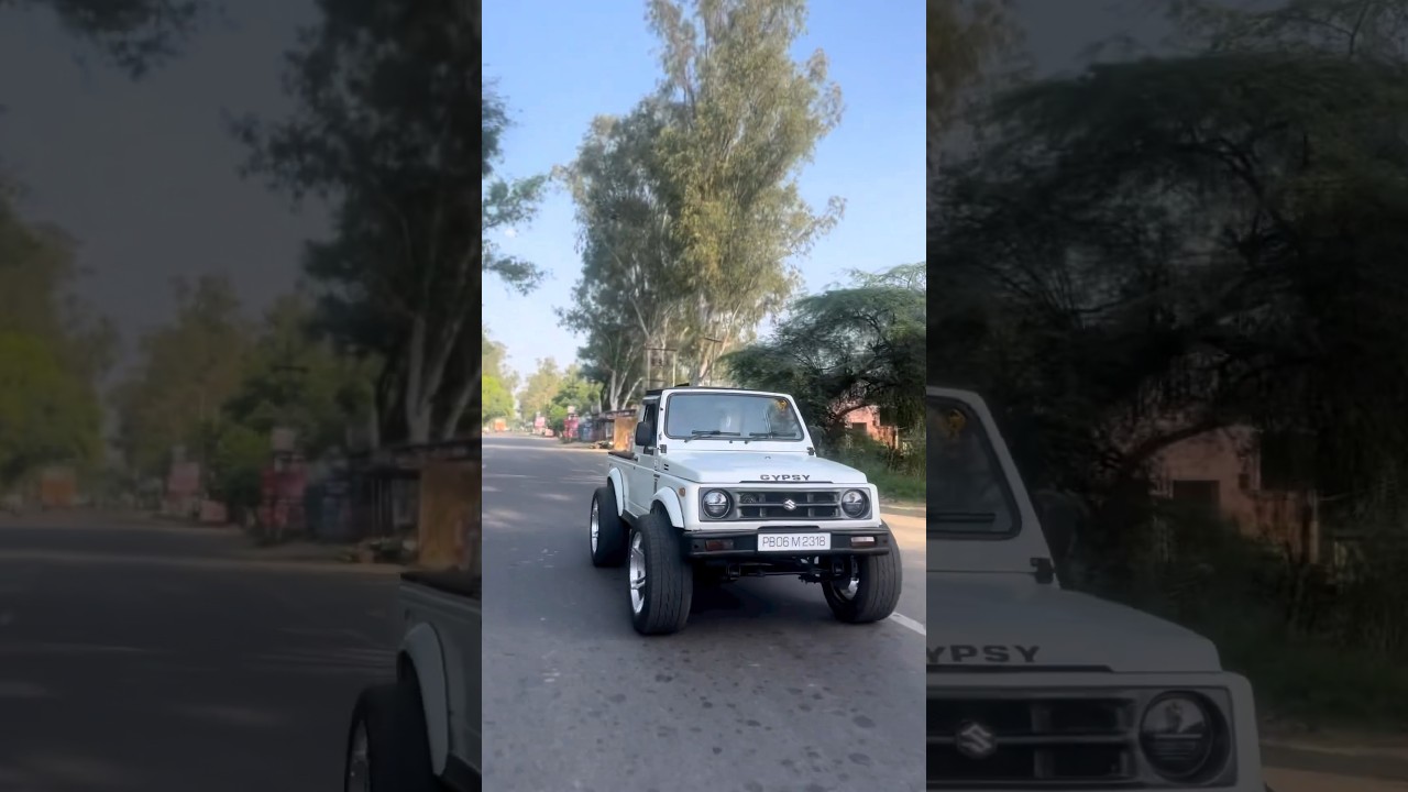 modified gypsy king🔥😱 #shorts #modified #modifiedcars  #subscribe ##punjab