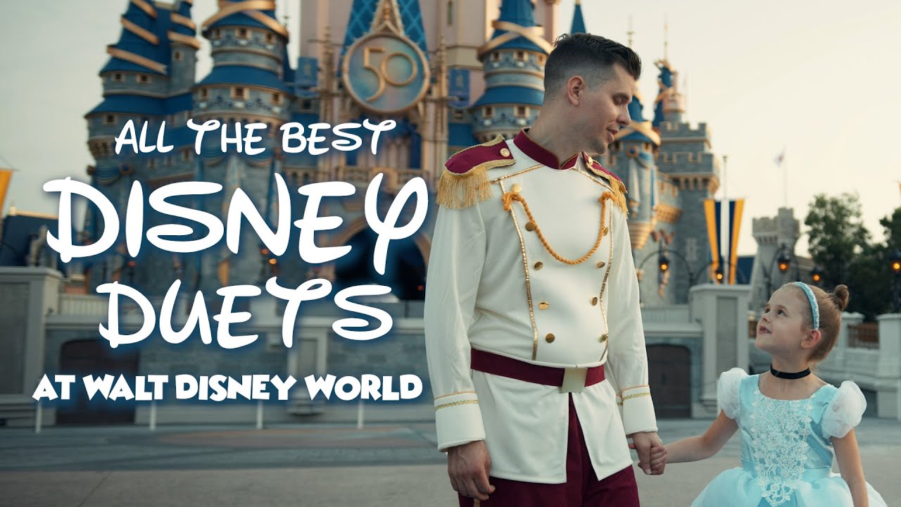 DISNEY DUET MEDLEY - SINGING ALL THE BEST DISNEY DUETS AT WALT DISNEY WORLD