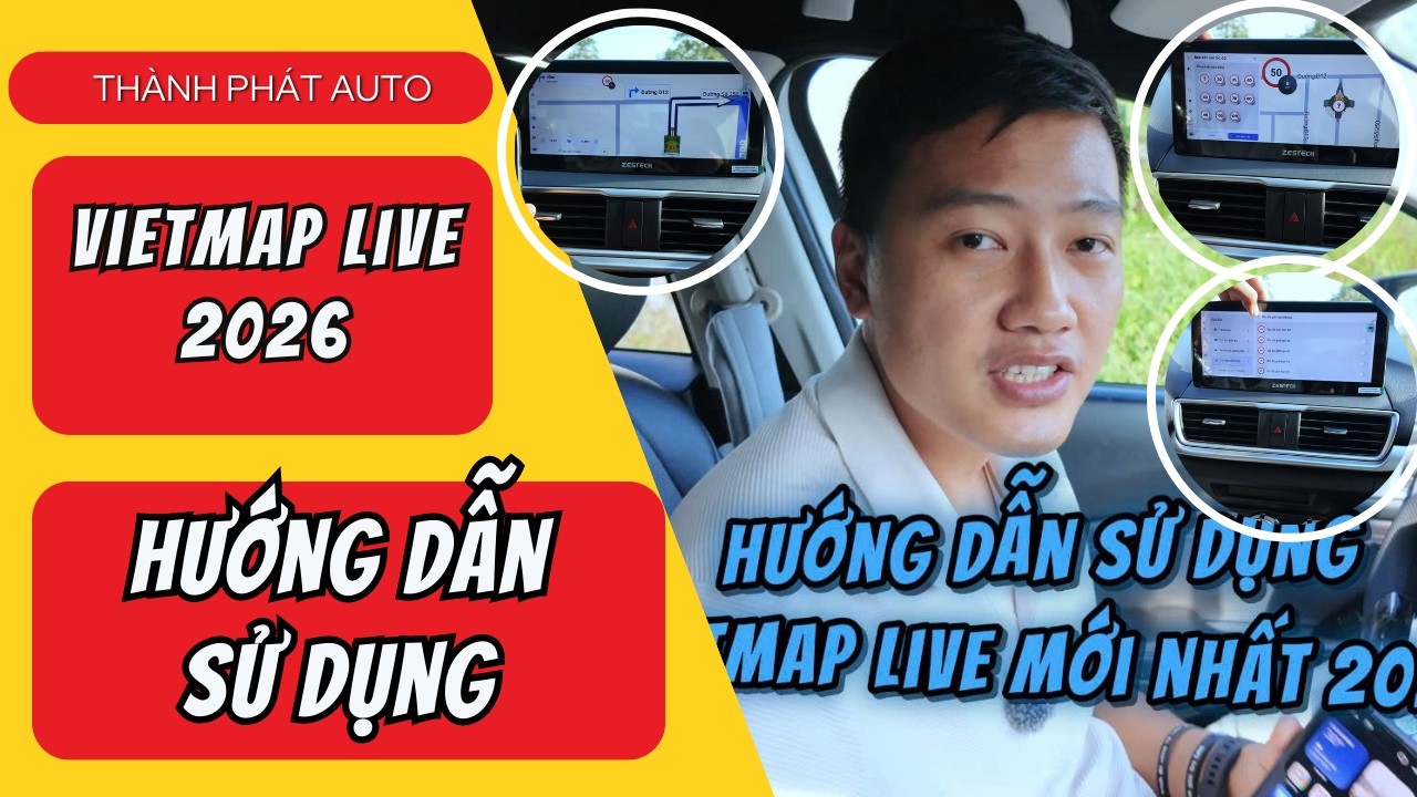 Hướng Dẫn Sử Dụng Vietmap Live 2026 Cơ Bản Dễ Hiểu