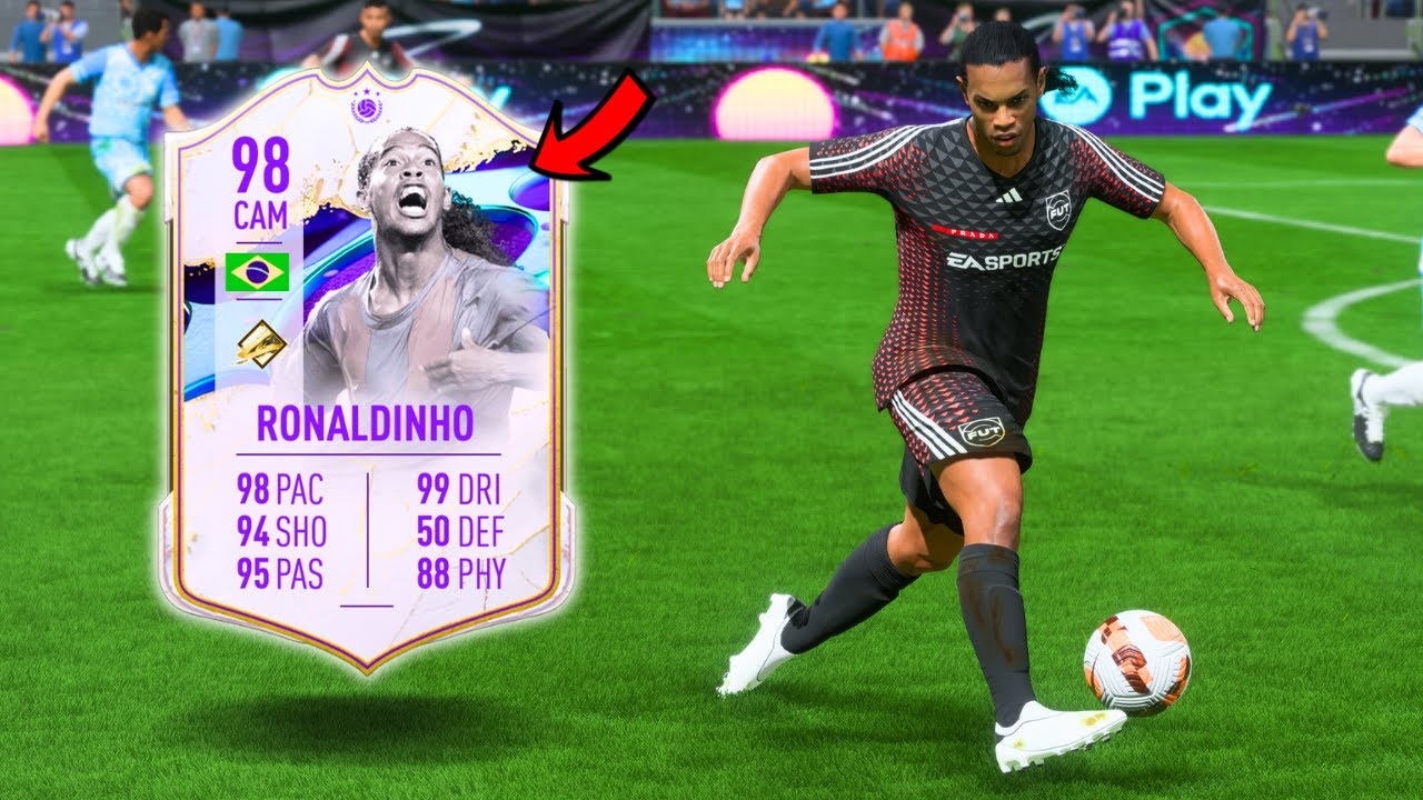 98 Cover Star Icon Ronaldinho is Actually BROKEN... 😳 | FIFA 23 Ultimate Team