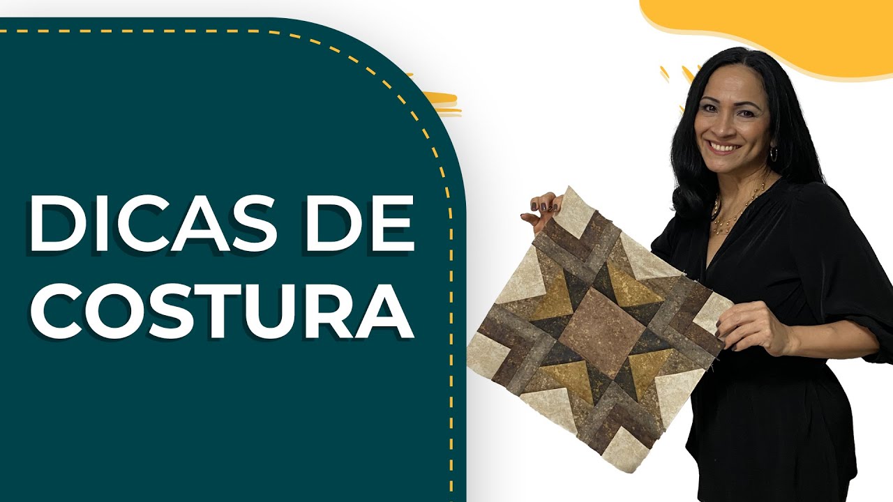 Dicas de costura para iniciar projetos de patchwork