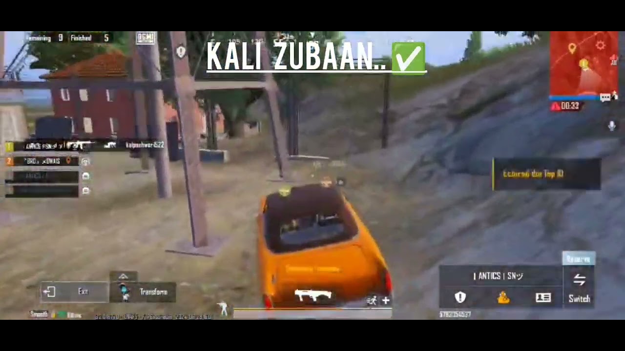 Enemies ❎ Red zone✅