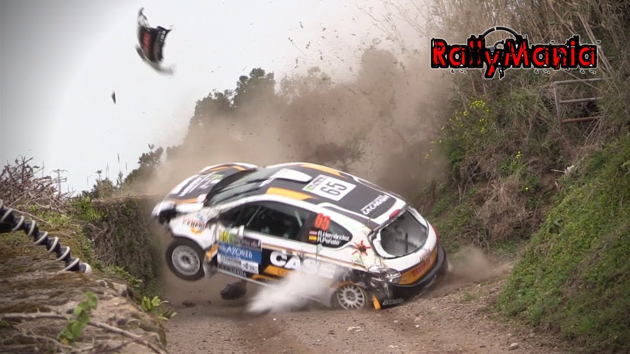 ERC Azores Airlines Rallye 2018 - CRASH, MISTAKES & BIG SHOW [HD]