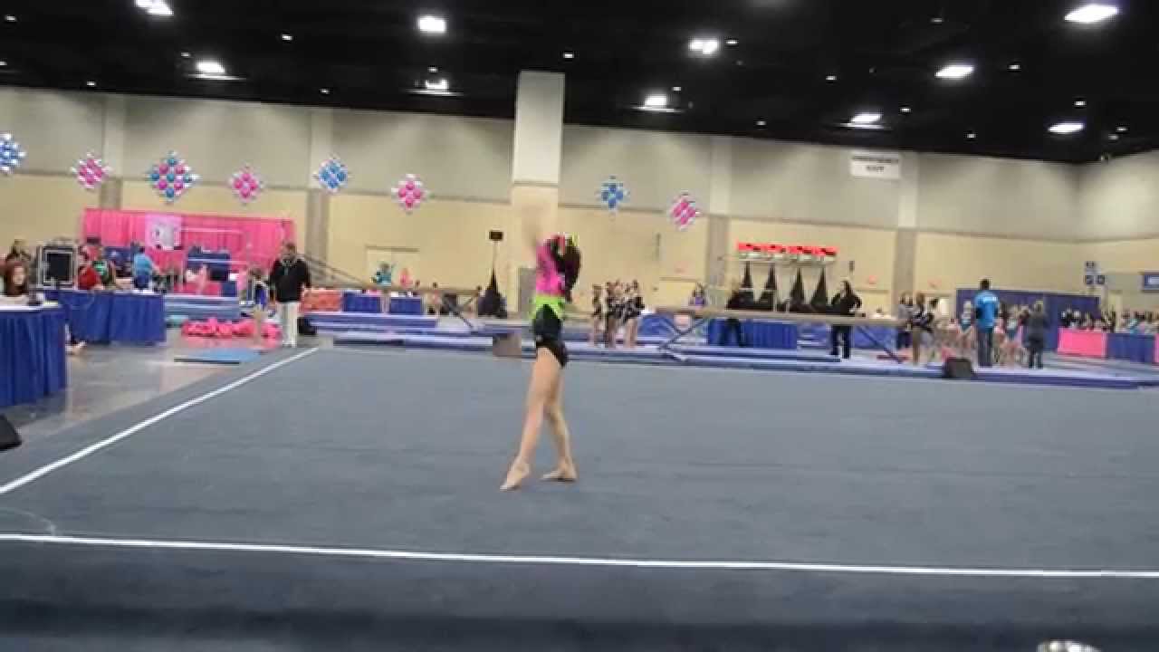 TN State Gymnastics Meet Xcel Bronze Floor 9.700 - High Score all Ages