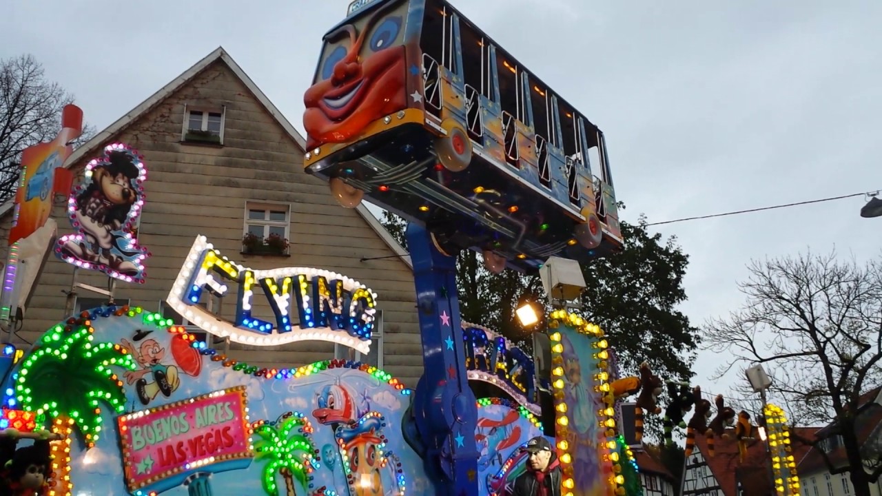 Allerheiligen kirmes Soest 2016  Duitsland @ Flying crazy bus
