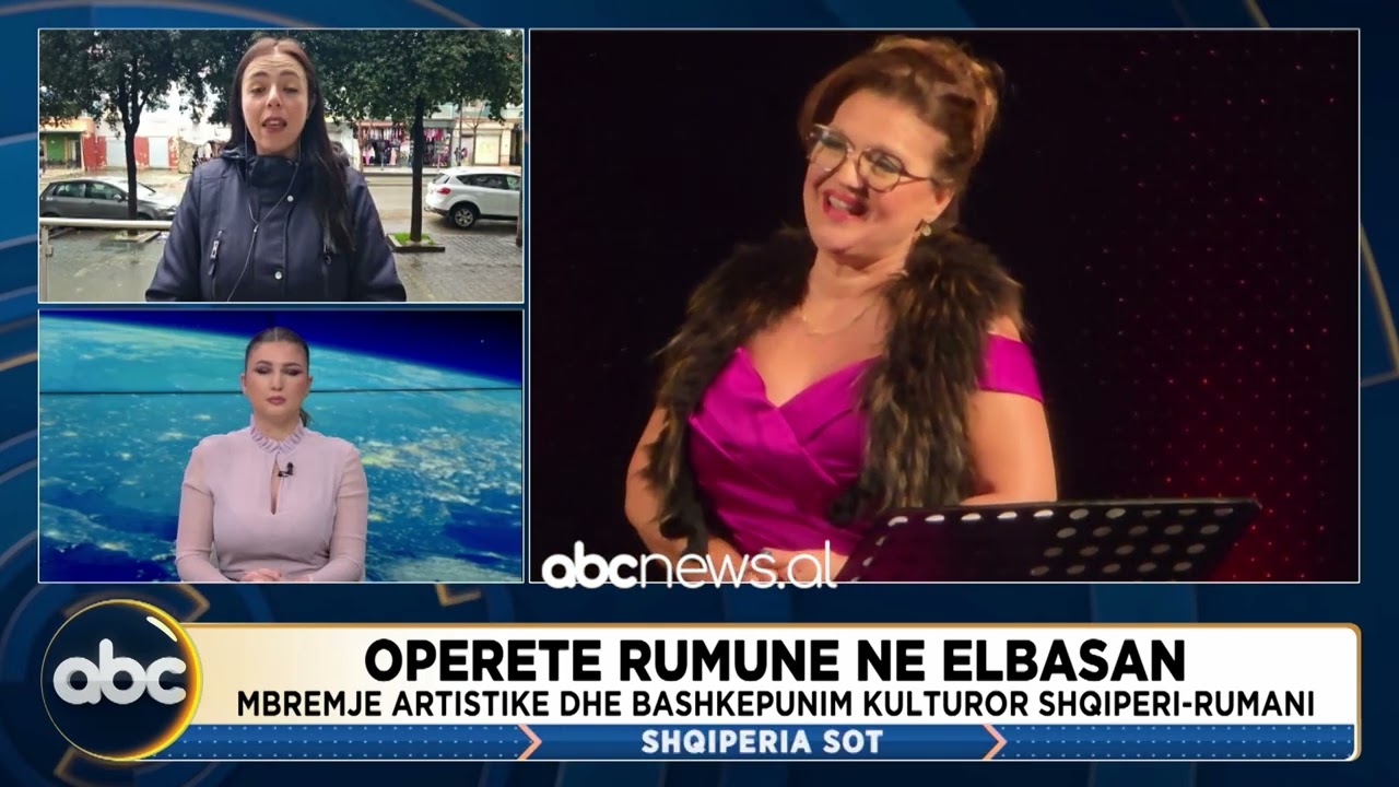 Operetë rumune në Elbasan/ Mbrëmje artistike dhe bashkëpunim kulturor Shqipëri-Rumani