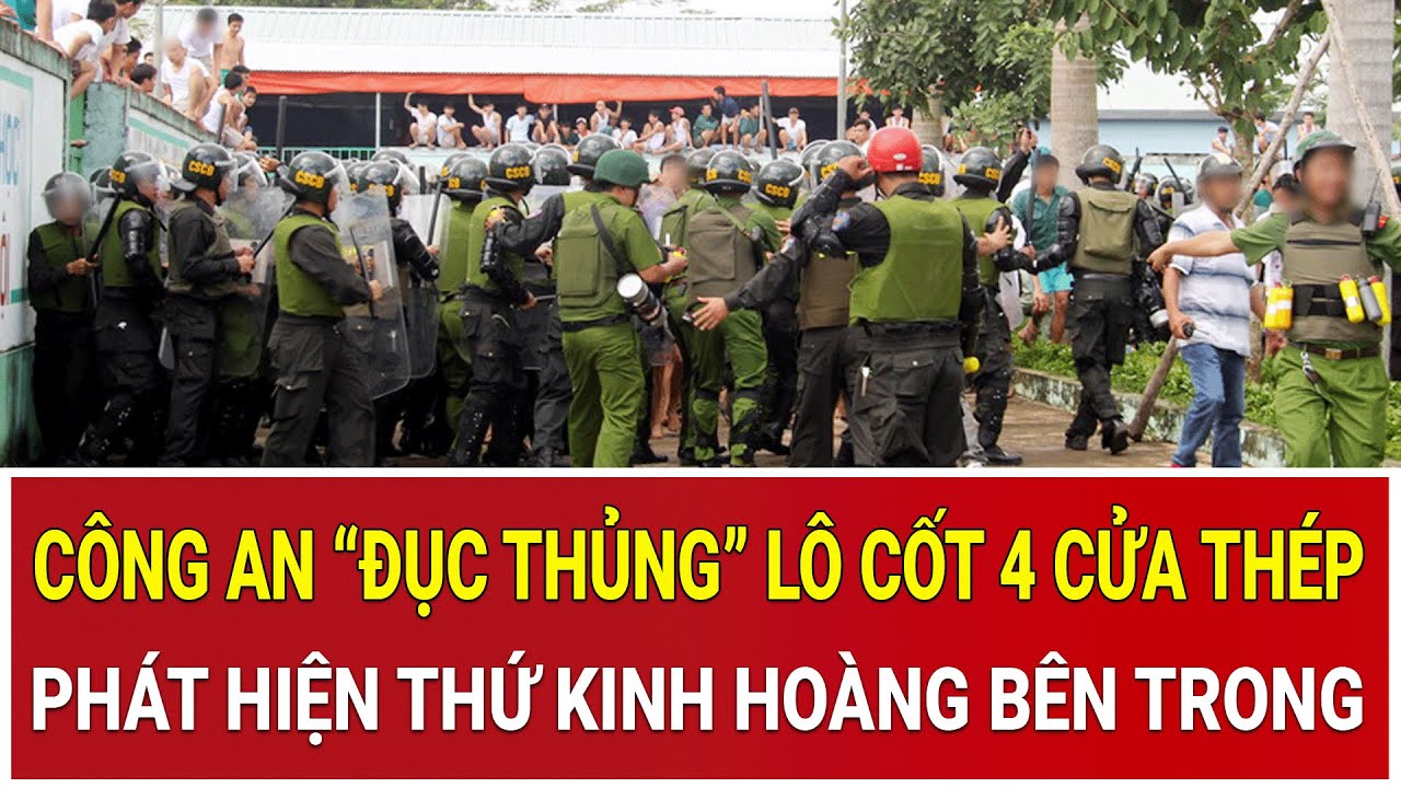 Bản tin sáng 30/1: Công an “đục thủng” lô cốt 4 cửa thép, phát hiện thứ kinh hoàng bên trong