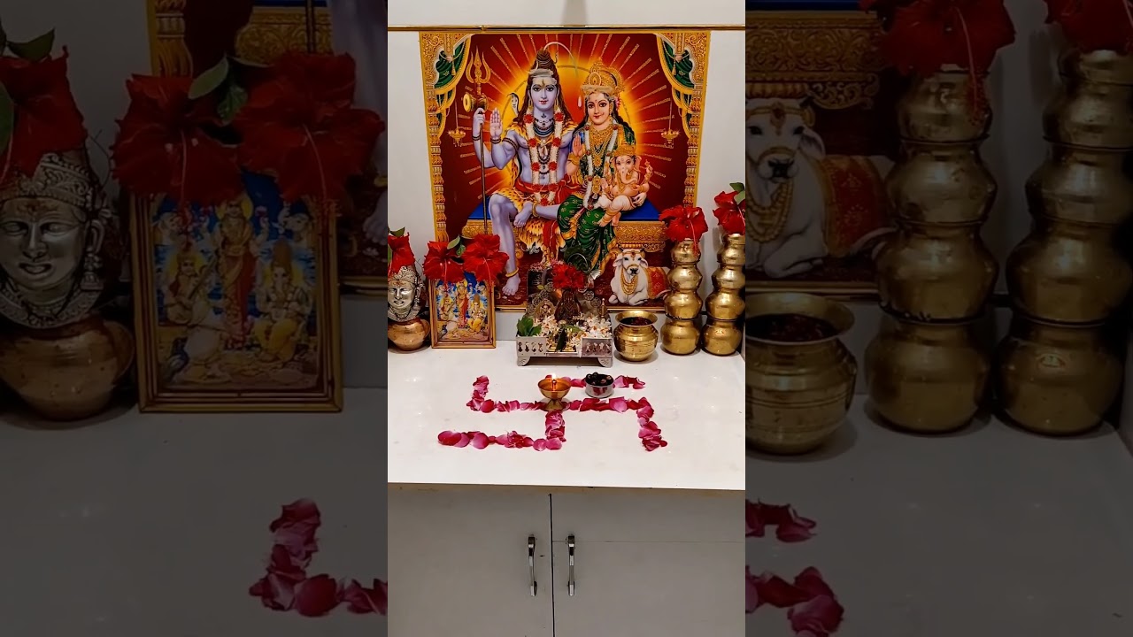 🙏🏻21st day Shravana masa Puja and Prasada #dailypuja#shravanapuja#viralshortsvideos