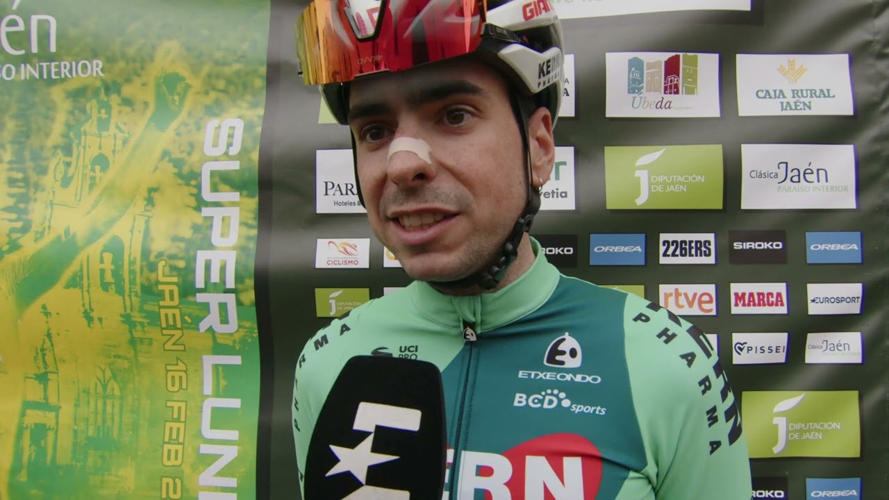 Ibon Ruiz - Interview at the start - Clásica Jaén 2026