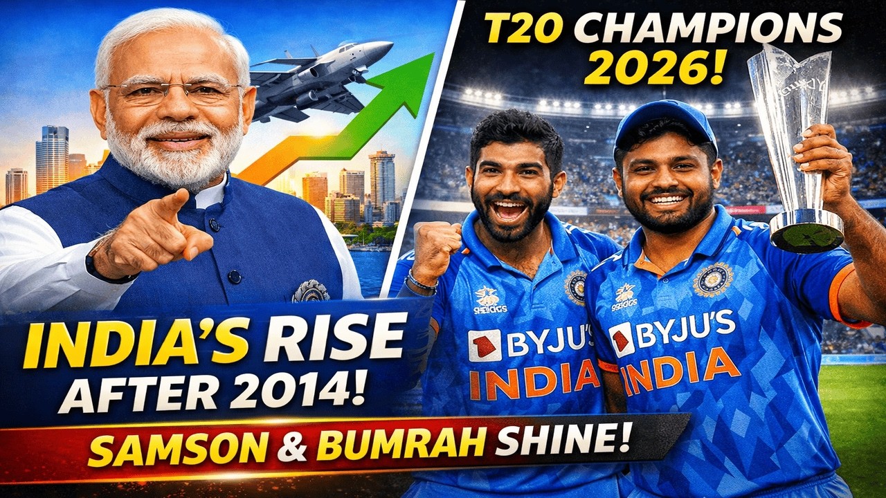 From GDP to Glory: Why India Wins Now (Modi Era Explained) — T20 Final & Cricket Analysis.