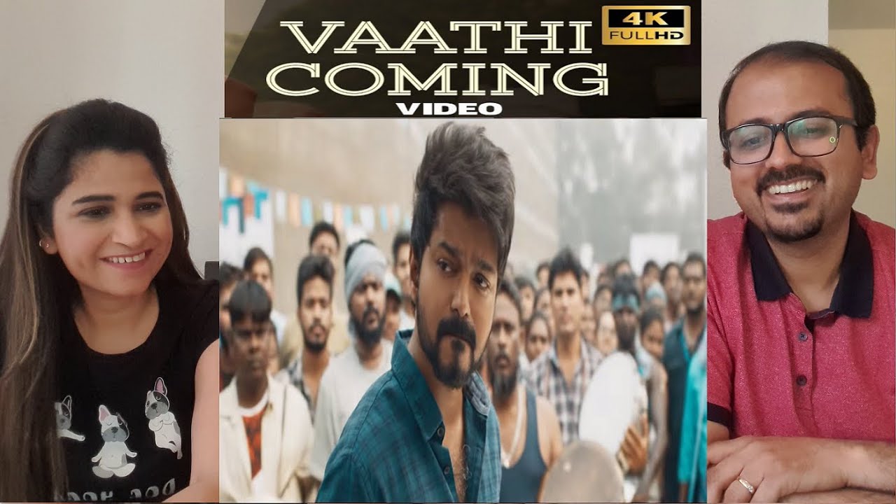 MASTER - VAATHI COMING Reaction | Thalapathy Vijay | Anirudh Ravichander | Lokesh Kanagaraj