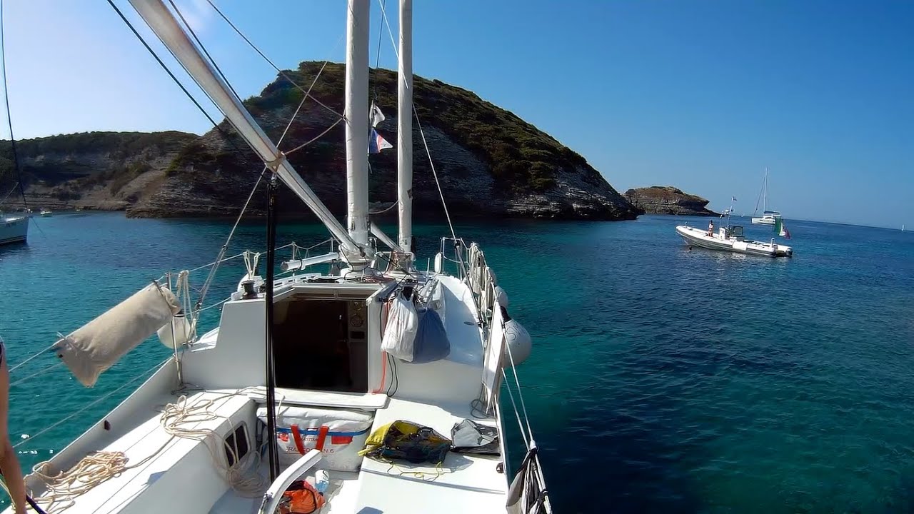 2020 Ep. 09  Naviguer de ROCCAPINA &agrave; la belle Cala FAZZIOLU (magnifique)