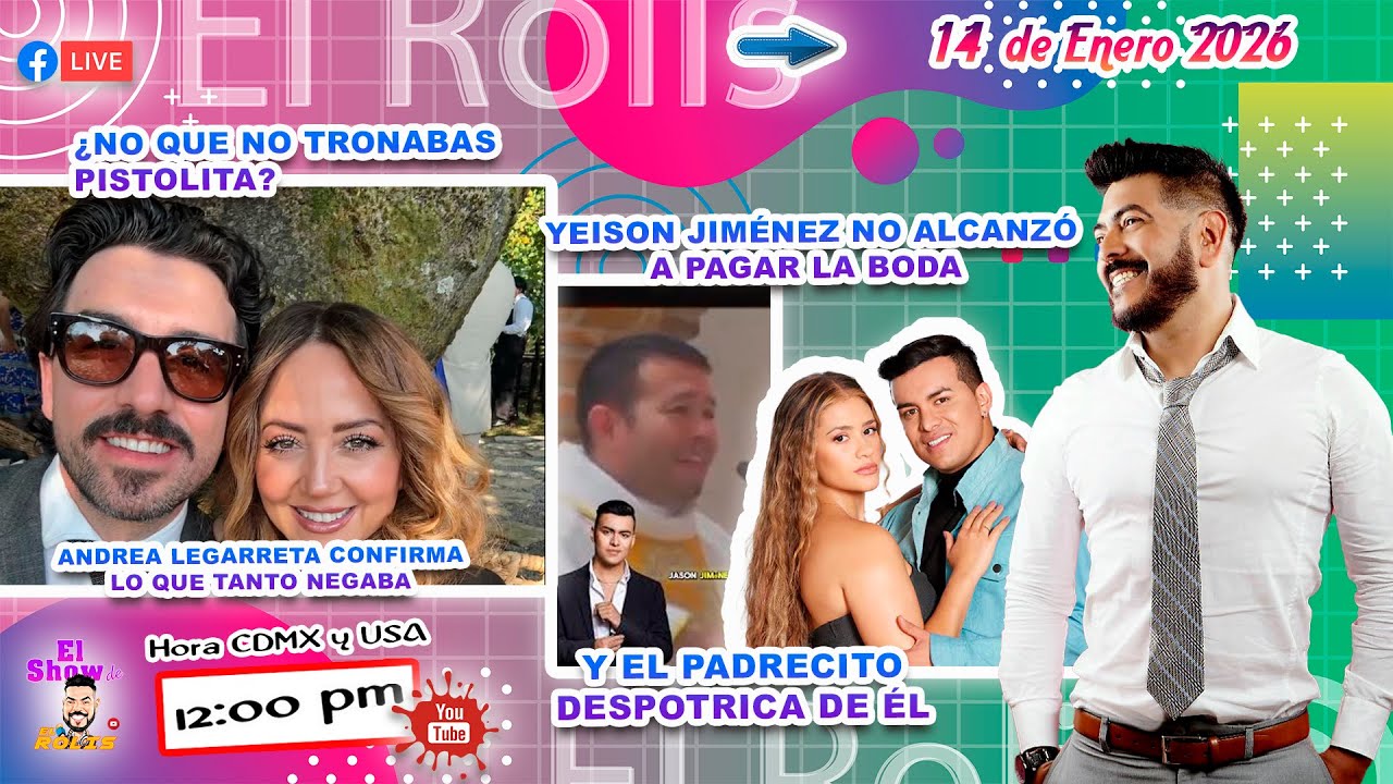 Disfruta del mejor resumen de los espactaculos en El Show de El Rolis - 14 enero 26