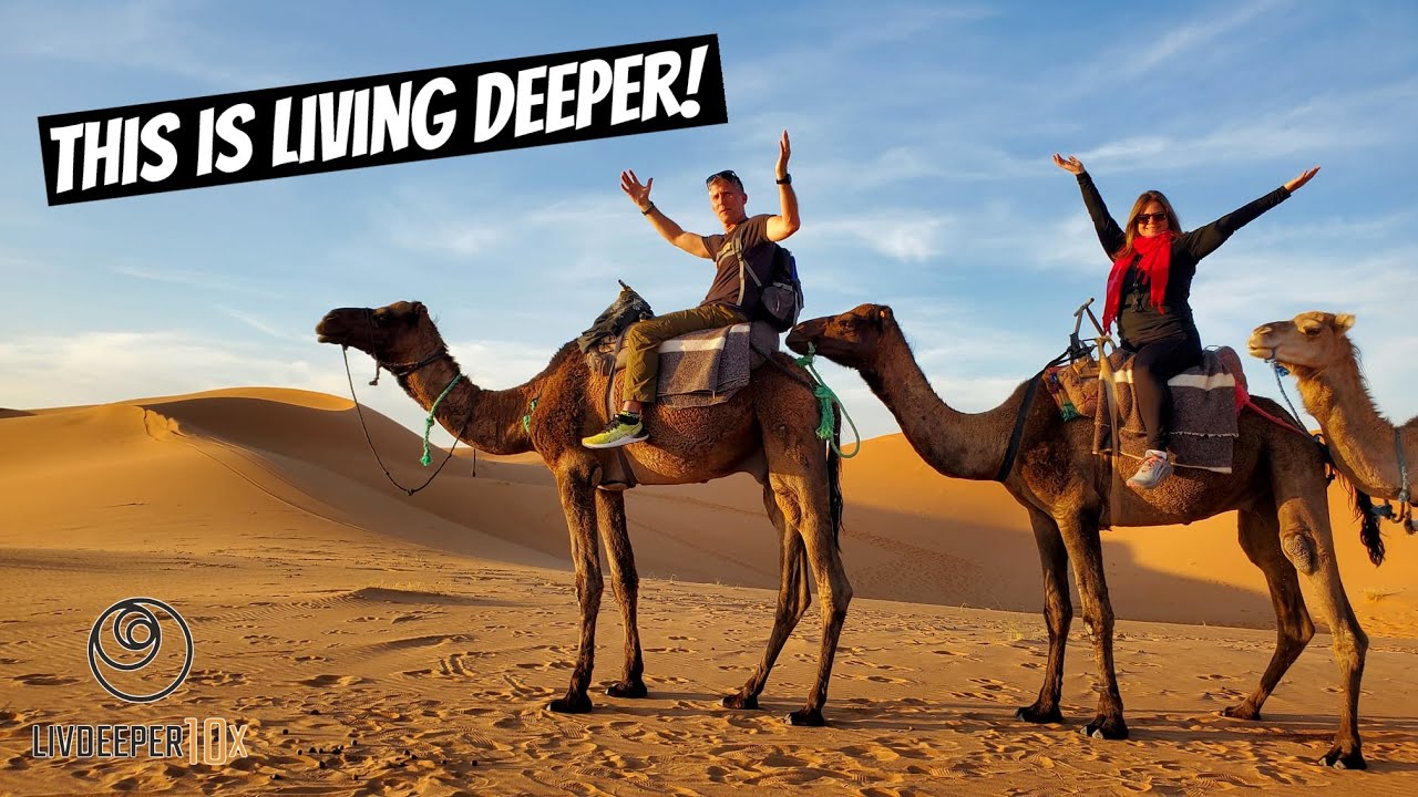 Morocco Travel Vlog - Camel Trek in the Sahara