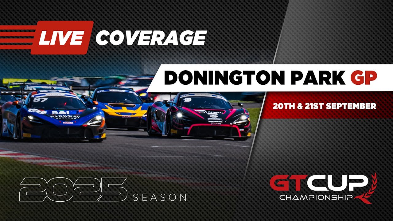 GT CUP 2025 - ROUND 18 - DONINGTON PARK - SUNDAY SPRINT RACE