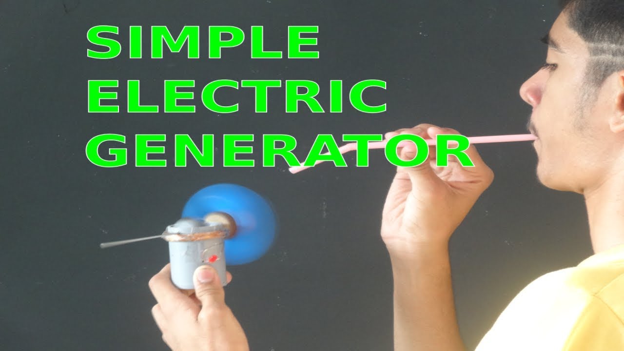 Simple Electric Generator - version 2