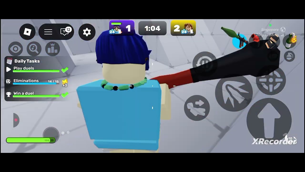 I played Roblox rivals as the request from my subscriber #roblox #games #rivals #funny