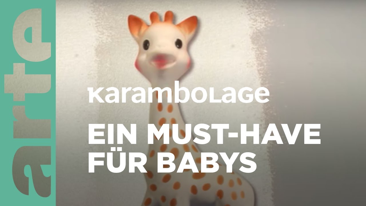 Sophie die Giraffe | Karambolage | ARTE