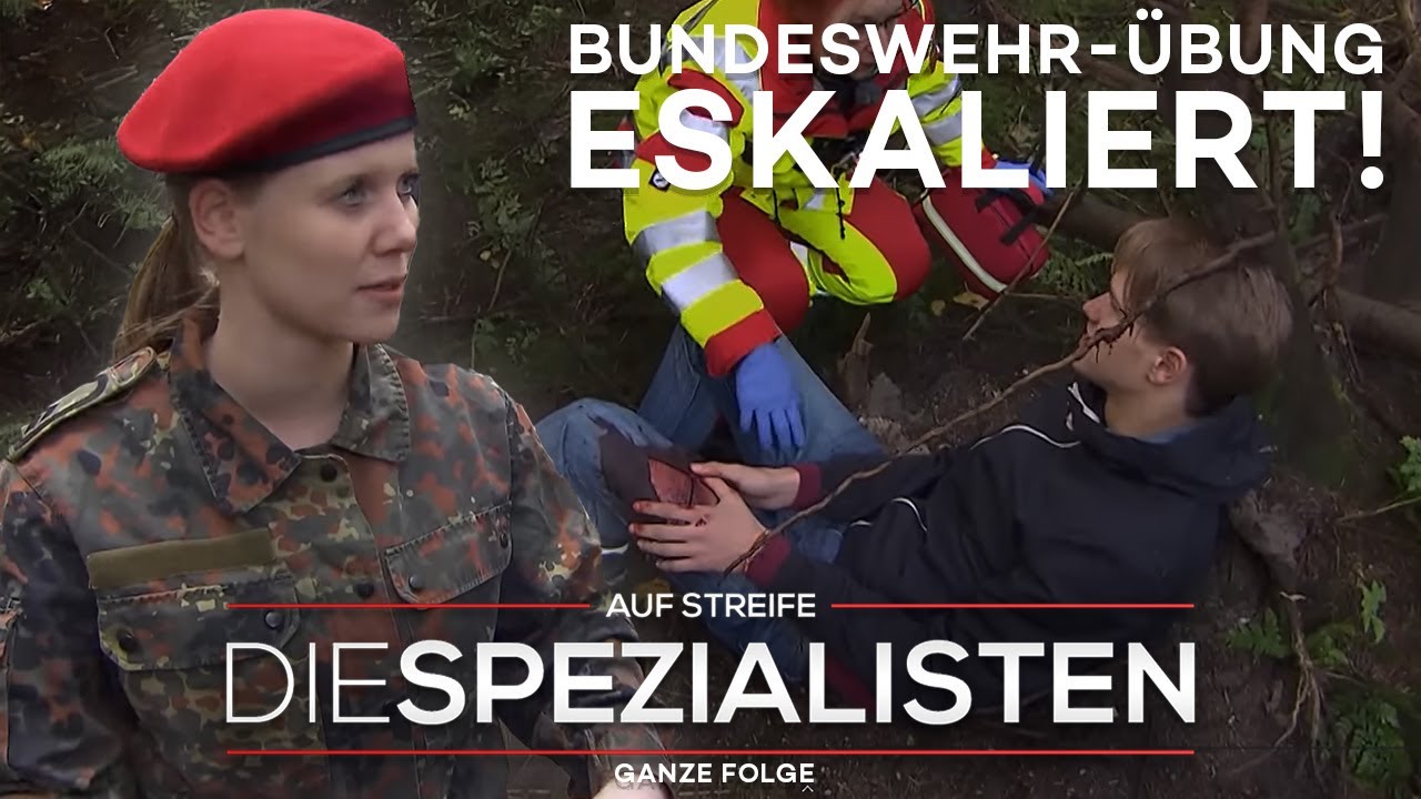 Sch&uuml;sse & Explosionen: Teenager verirren sich ins Milit&auml;rgel&auml;nde 🚨 | Die Spezialisten | SAT.1