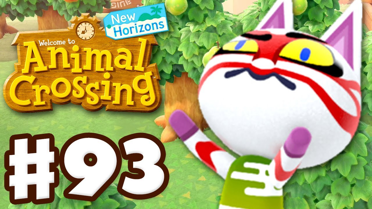 Kabuki Visits My Campsite! - Animal Crossing: New Horizons - Gameplay Part 93
