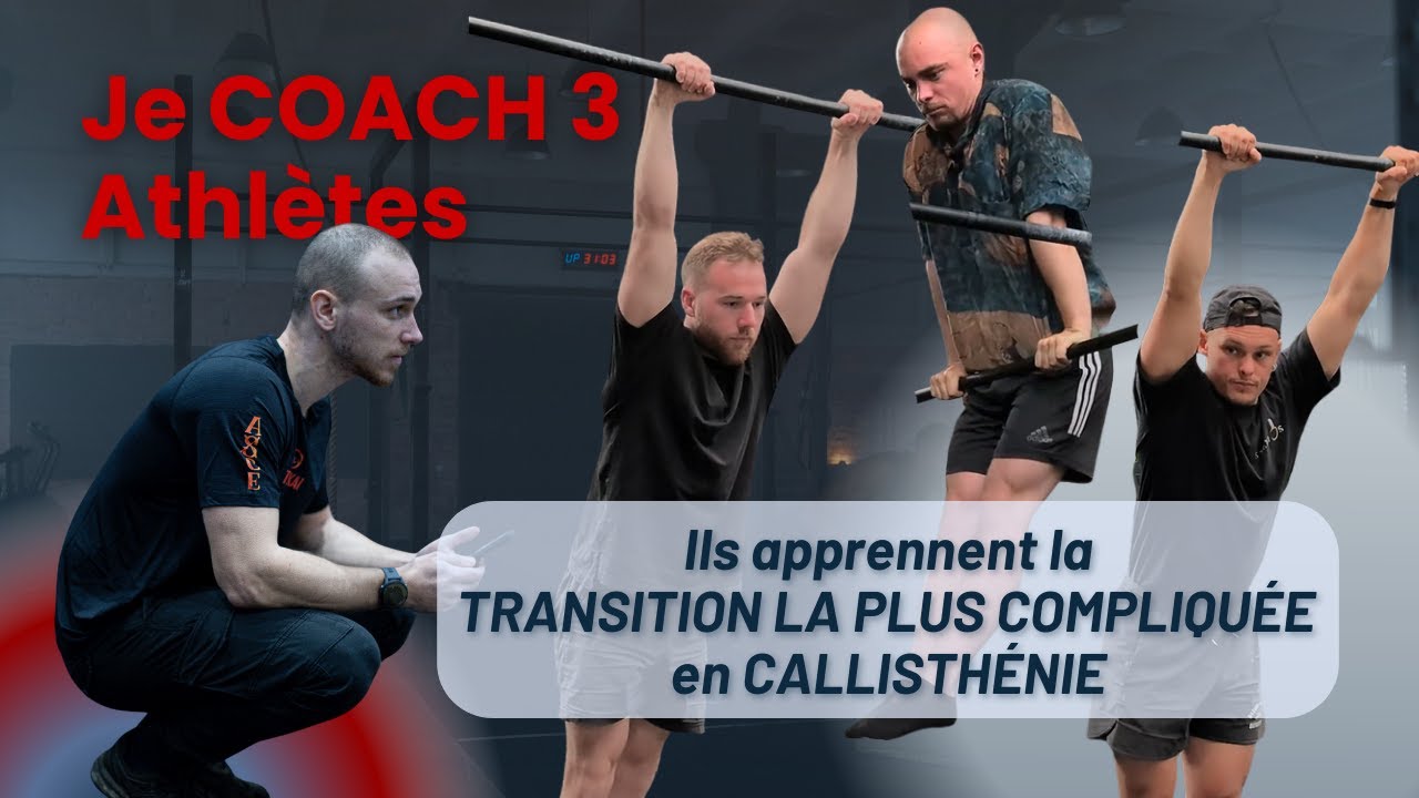 La TECHNIQUE SECRÈTE pour apprendre la TRANSITION 1 TRACTION 1 MUSCLE UP (débutant)